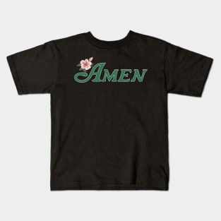 Amen Masters Golf  -  Masters Golf Azalea Kids T-Shirt